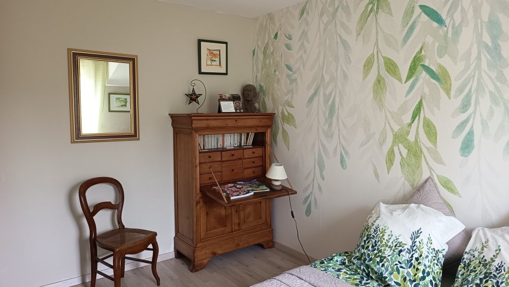 chambre zen bureau