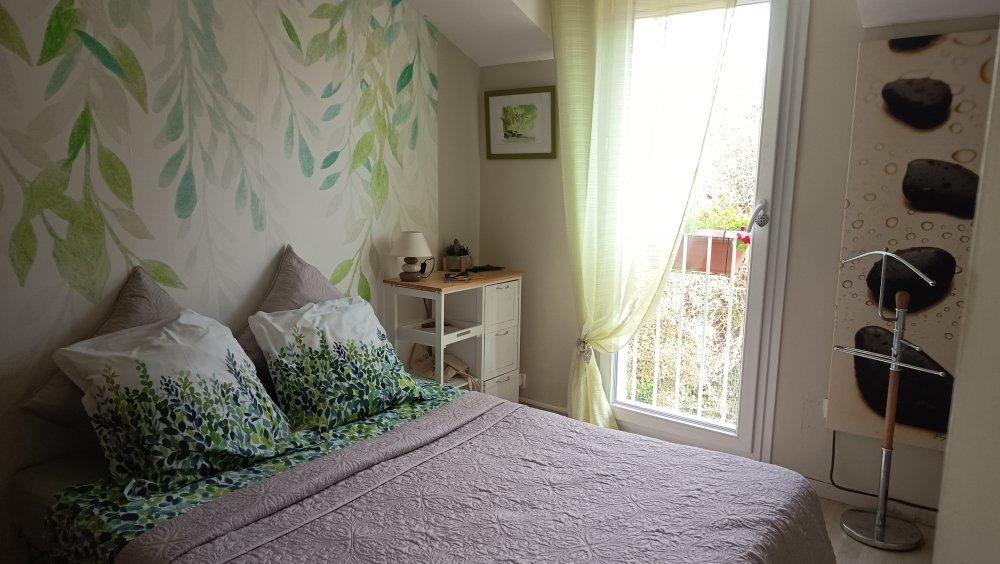 lit chambre zen